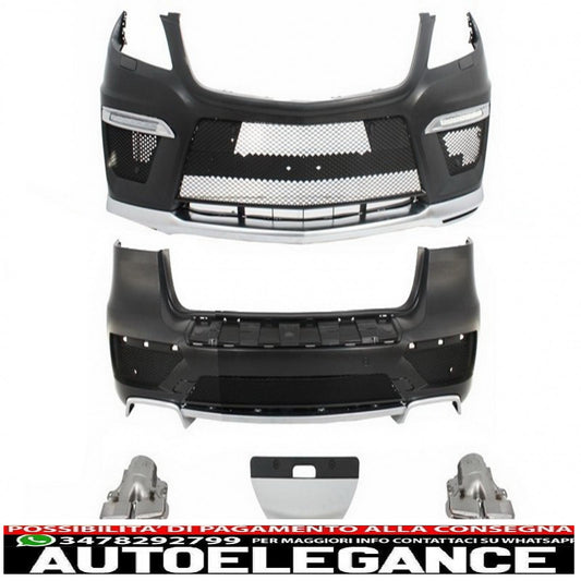 complete body kit suitable for mercedes ml class w166 (from 2012 onwards) design ml63 