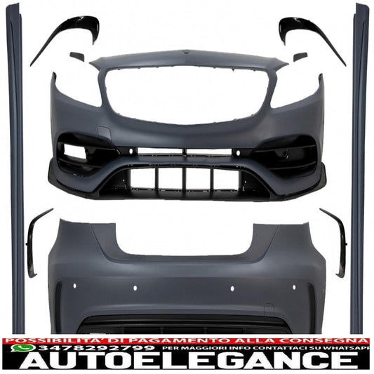 kit carrozzeria completo adatto per mercedes classe a w176 (2012-2018) restyling a45 design