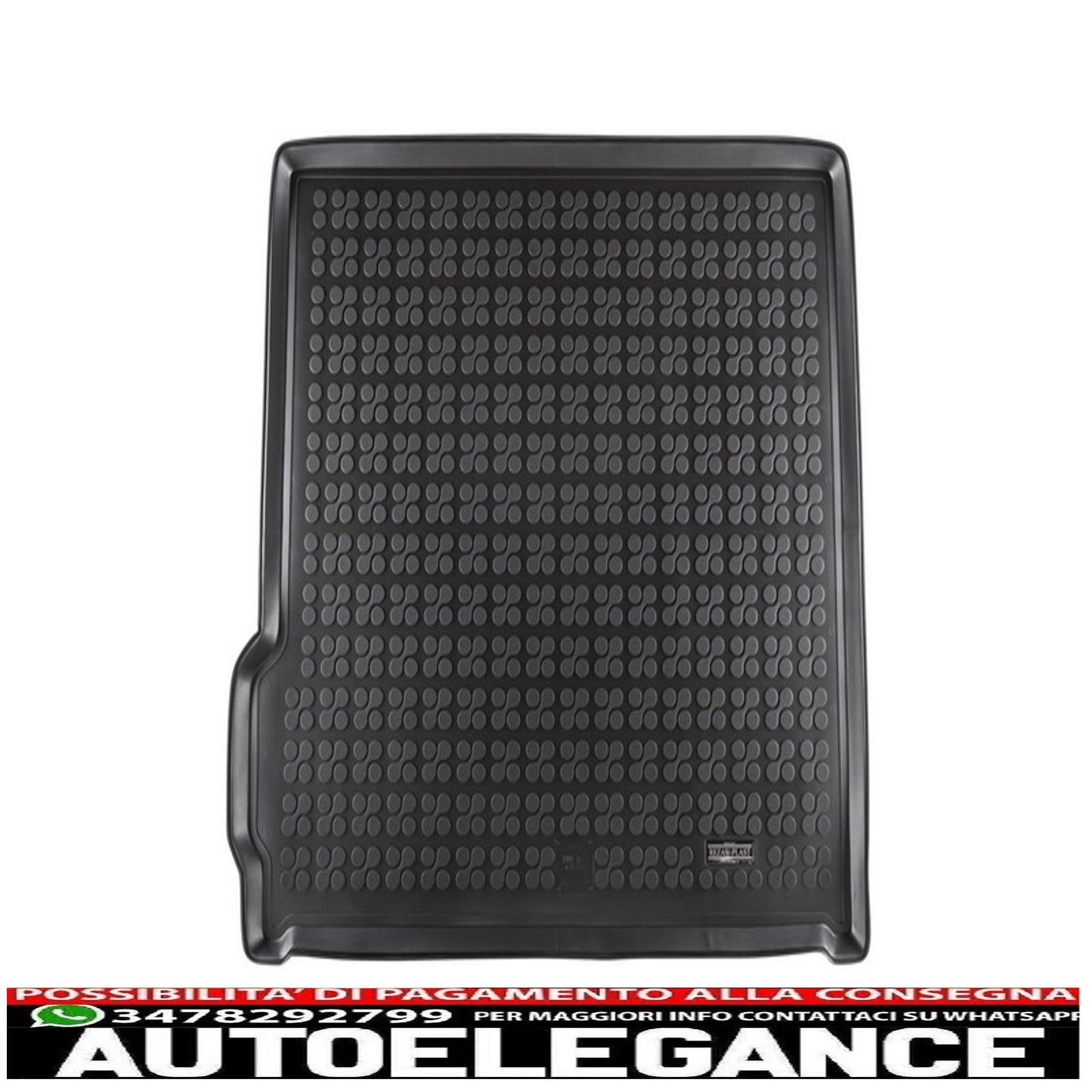 Black rubber trunk mat suitable for bmw x5 (e70) 2007-2013 