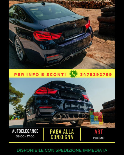 ✨Diffusore ADATTO PER BMW M4 F82 2014-2021 Rear Valance✨