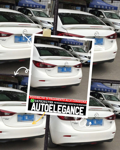 SPOILER adatto per Mazda 3 MK3 2013-2018