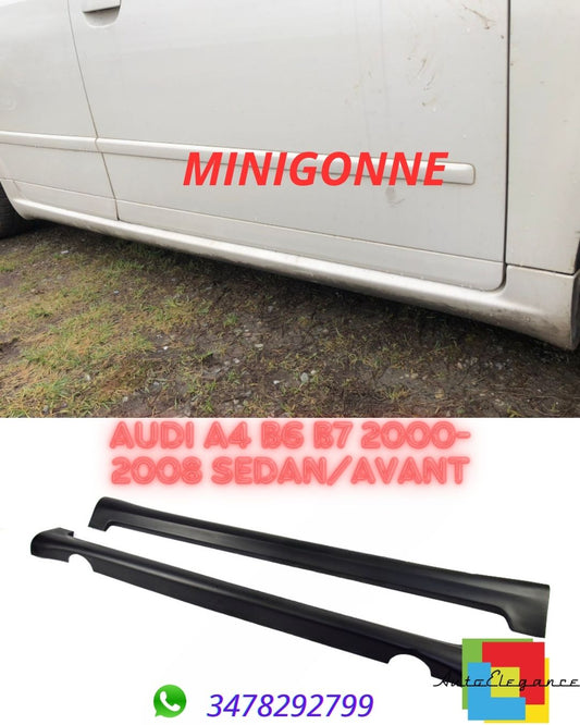 ✨✨MINI SKIRTS suitable for Audi A4 B6 B7 2000-2008 Sedan/Avant ✨✨ 