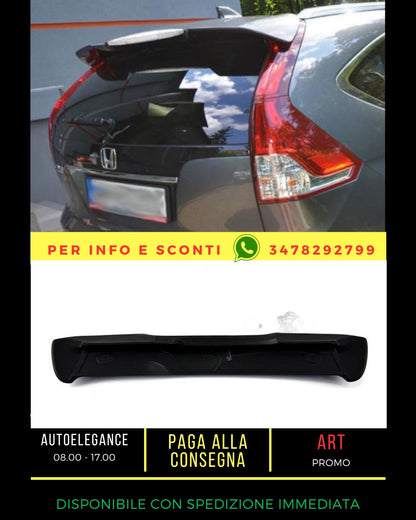 ✨SPOILER ADATTO PER HONDA CRV 4 2012-2018✨