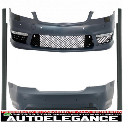 complete body kit suitable for mercedes s class w221 (2005-2012) short wheelbase