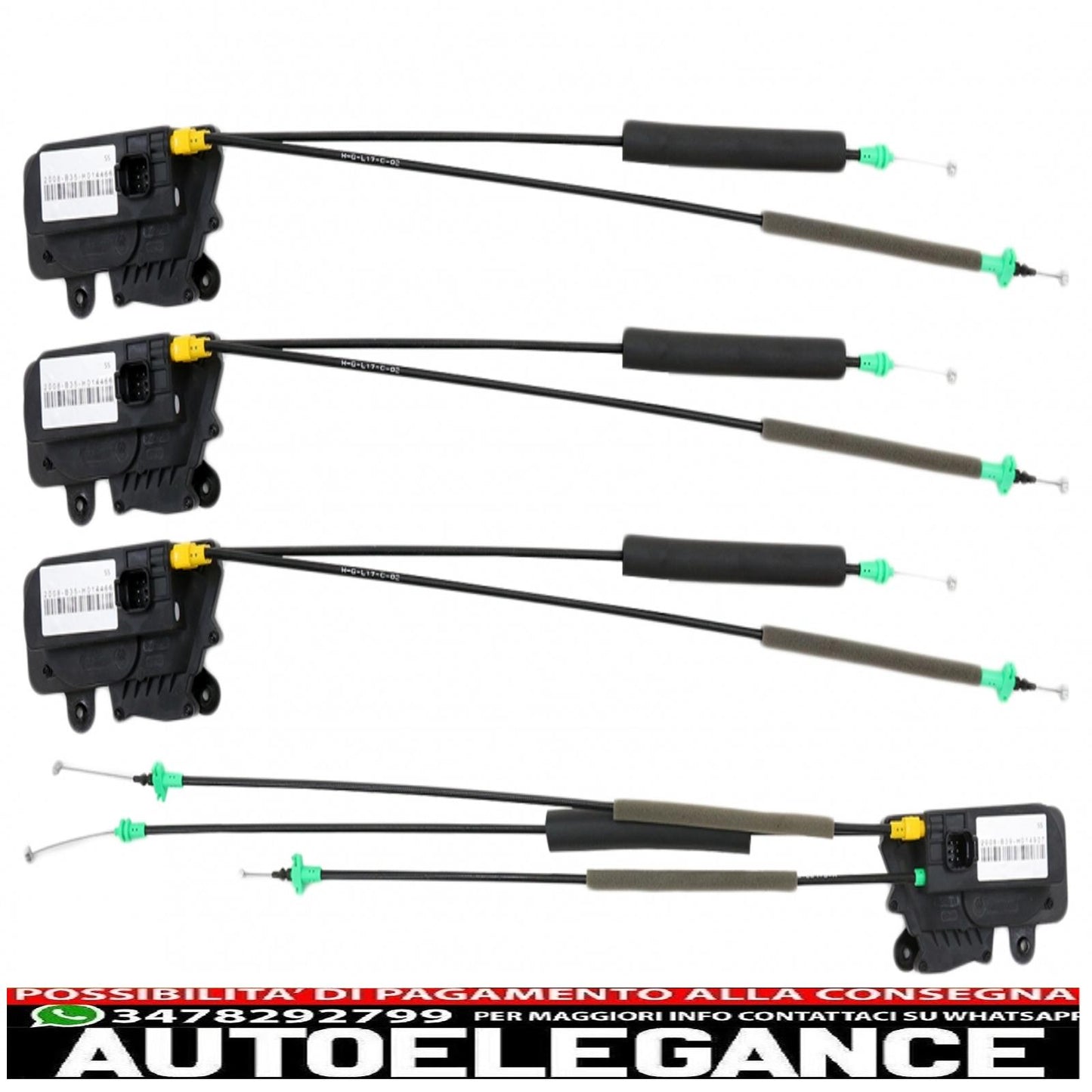 Electric suction door with soft-close system suitable for land rover range rover sport l494 (2013-2020) 