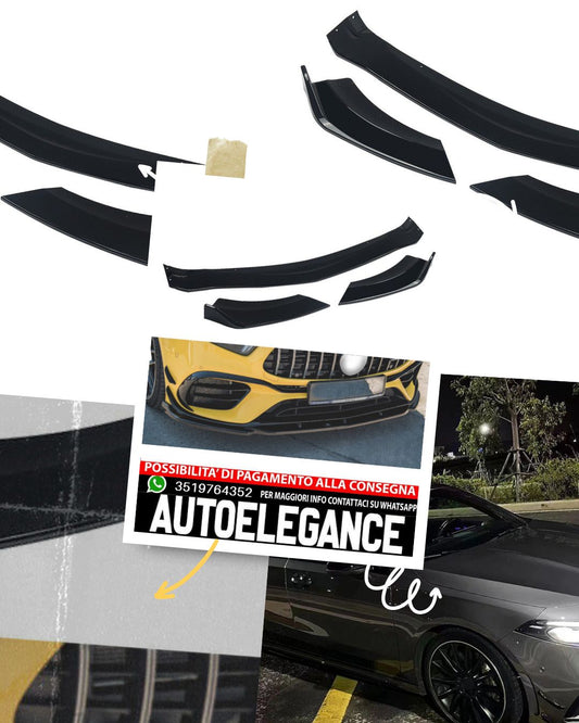 Labbro anteriore  spoiler adatto per Mercedes Classe A W177 V177 berlina