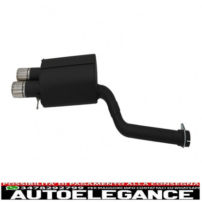 Sport dual tailpipe exhaust system suitable for bmw 5 series e60 e61 (2003-2010) 