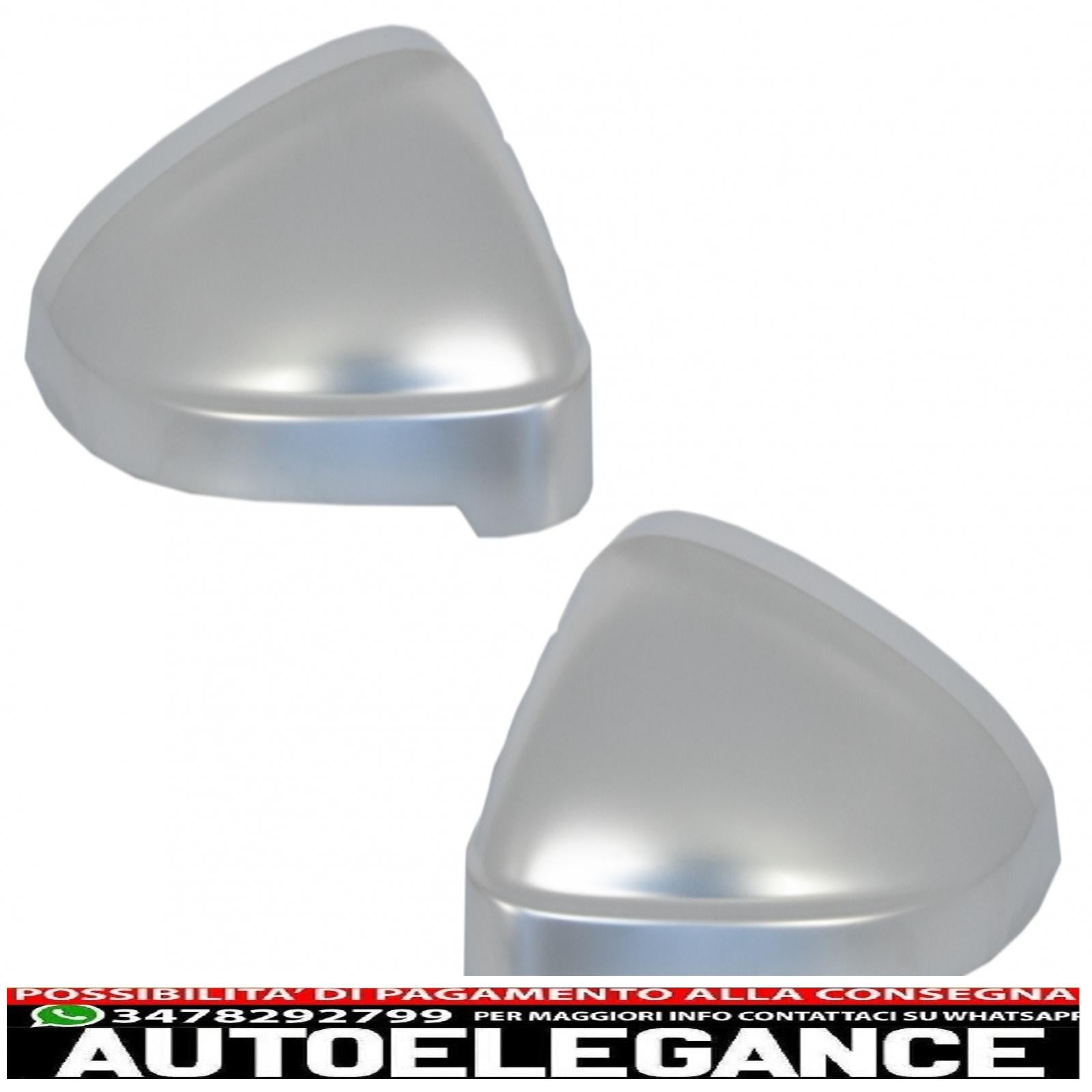 Copri specchietti adatti per audi a5 f5 (2017+) alloggiamento completo placcato in alluminio senza assistenza laterale AUTOELEGANCERICAMBI
