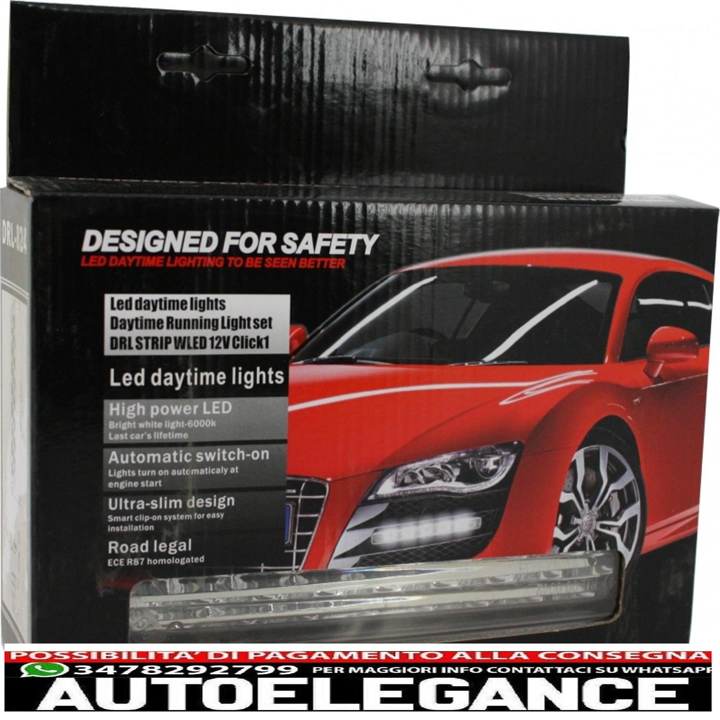 24 LED daytime running lights