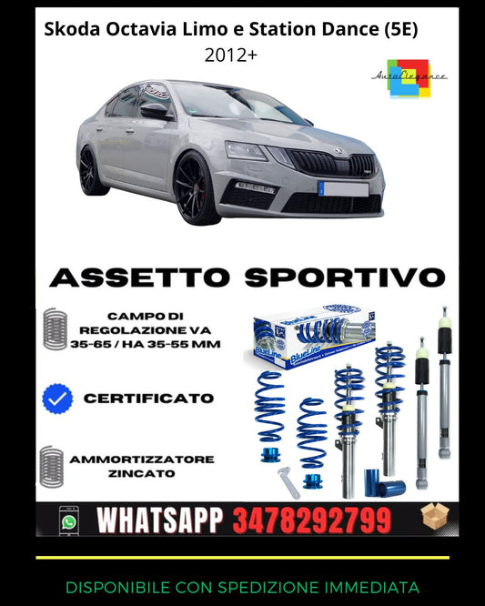 🔥Assetto sportivo ADATTO per Skoda Octavia Limo e Station Dance (5E)🔥