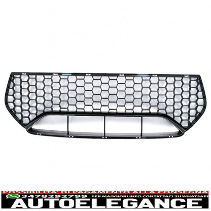 Lower center grille fit for bmw 5 series g30 g31 limousine touring (2017-2019) m5 bumper