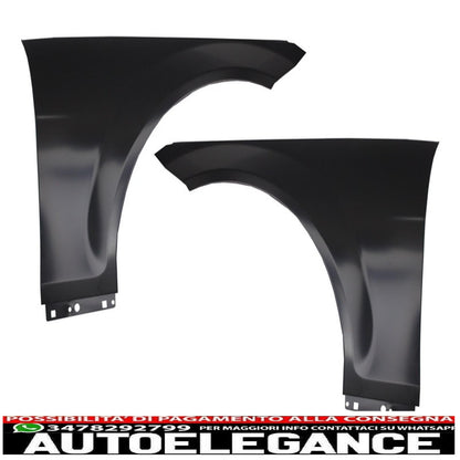 parafanghi anteriori adatti per mercedes benz classe c w204 (2007-2014) neri