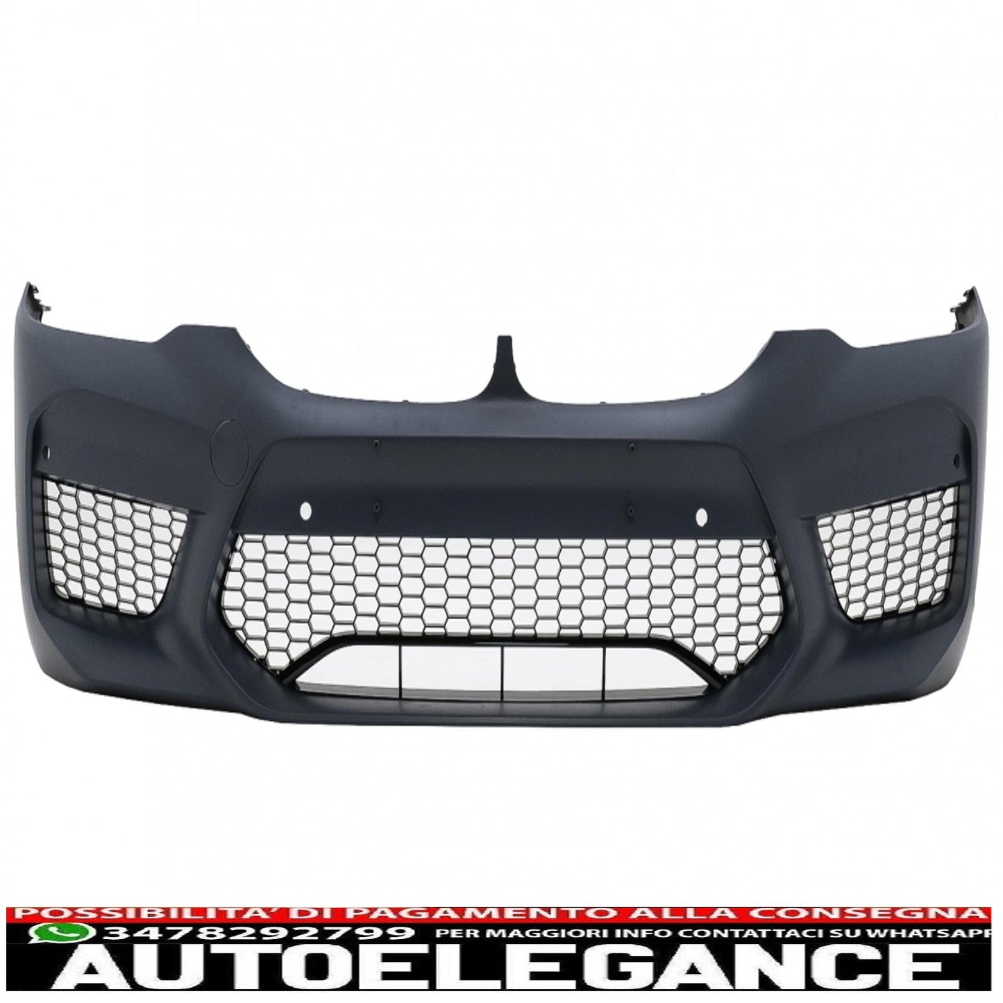 front bumper suitable for bmw 5 series g30 g31 limousine touring (2017-2019) m5 sport design 