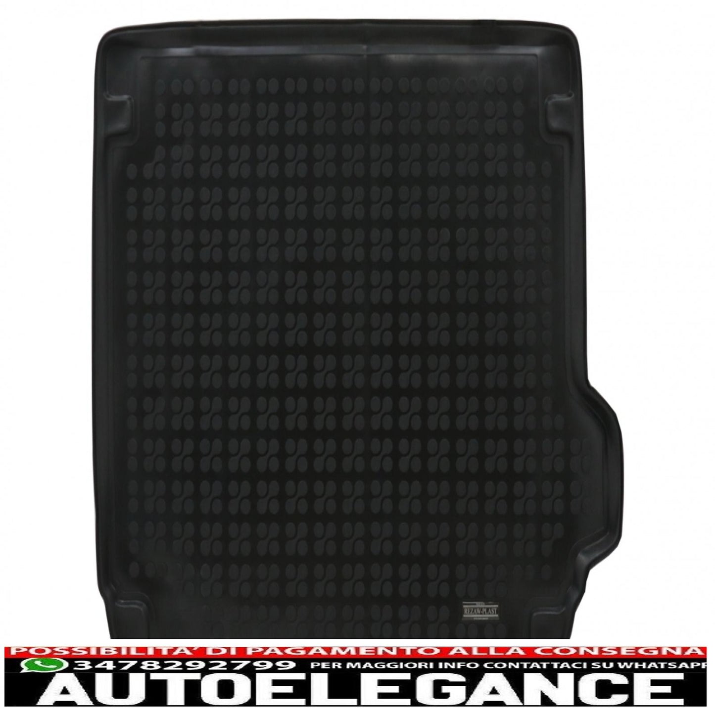 Black rubber trunk mat suitable for bmw x4 g02 suv (2018-up)