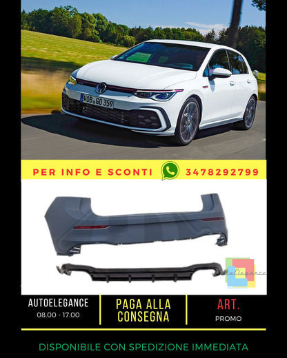 ⭐Paraurti adatto per golf 8 look GTI 2020+⭐