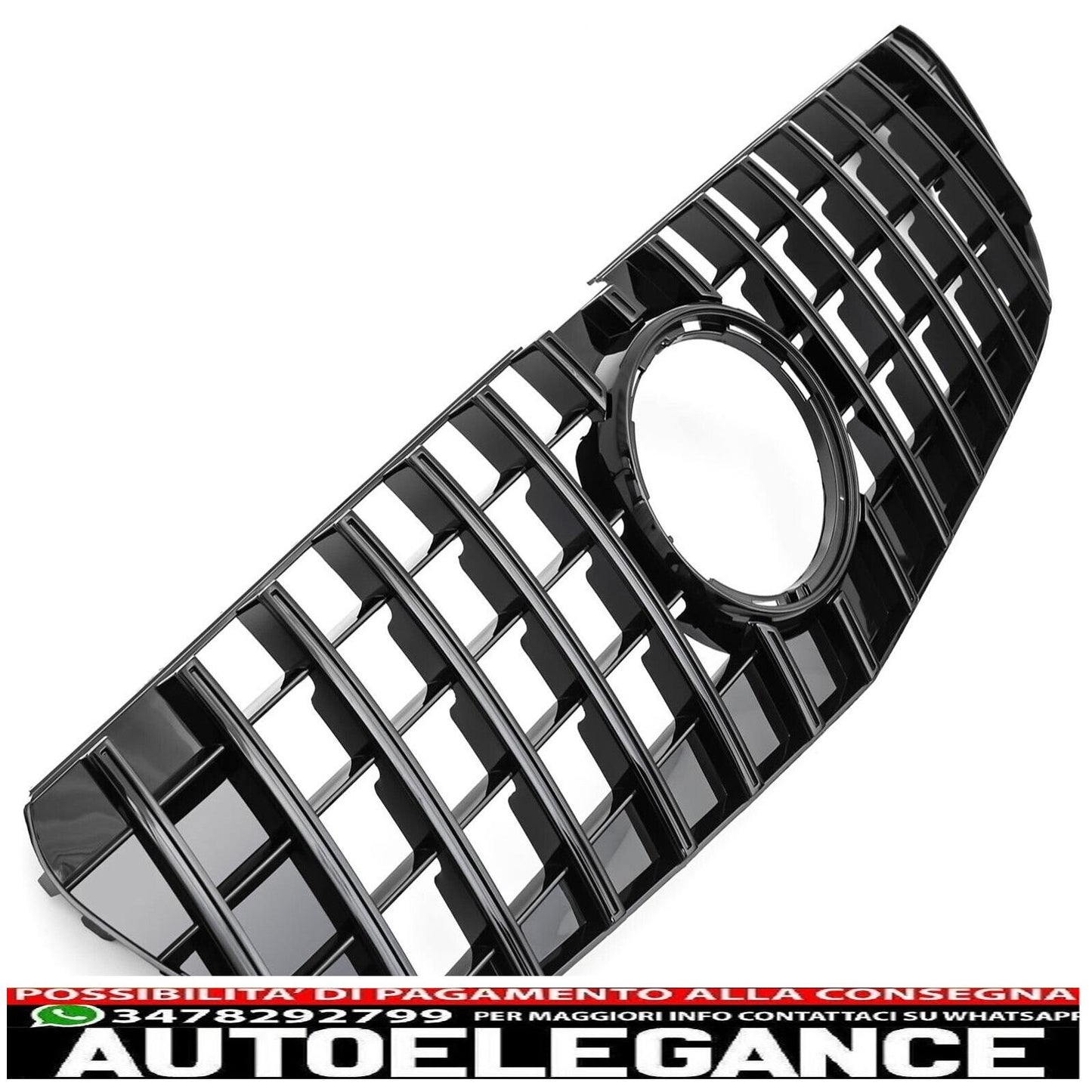 panamericana gt grill sport radiator grille suitable for mercedes w447 vito pre-face...