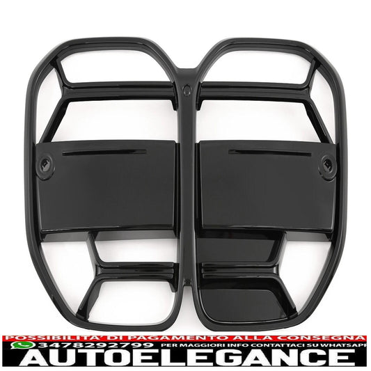 Adatto alla griglia del radiatore sportiva BMW Serie 4 G22 G23 CS Grill nero opaco AUTOELEGANCERICAMBI