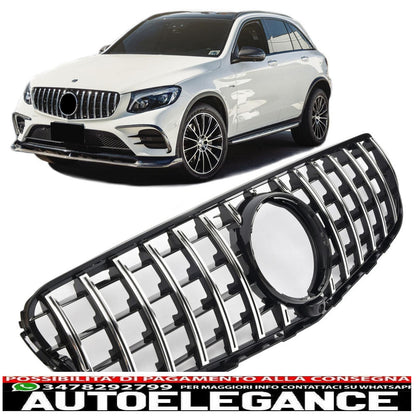 Griglia del radiatore sportiva per Mercedes X253 classe GLC in Panamericana 360°