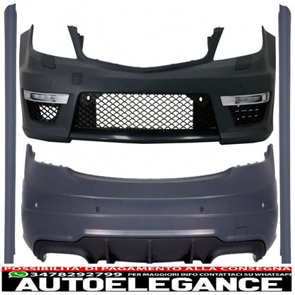 body kit suitable for mercedes c-class w204 (2007-2015) restyling c63 design 