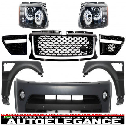 Complete conversion group for restyling suitable for Land Range Rover Sport L320 (2005-2013) autobiography design
