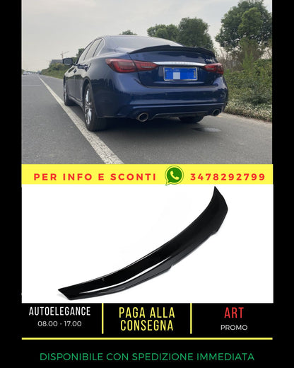 ✨SPOILER  nero lucido ADATTO PER Infiniti Q50 2013+✨