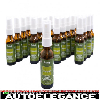 Paradise Air Fresh atomizzatore olio deodorante spray 25 ml citronella 25 unità diffusore di aromi