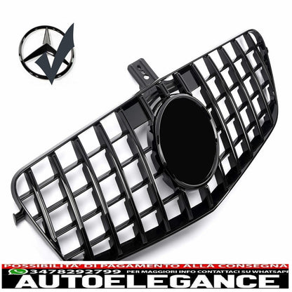 griglia radiatore sport panamericana gt adatta per mercedes w212 pre-lifting-mostra il titolo originaletesto originalesport panamericana gt grill griglia radiatore adatta per mercedes w212 pre-facelift