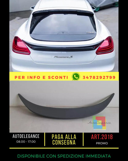 ⭐SPOILER ADATTO PER PORSCHE PANAMERA 2009-2016 GREZZO⭐