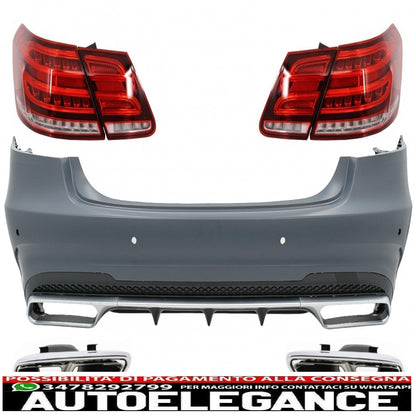 Rear conversion package suitable for mercedes e class w212 (2009-2012) to e63 facelift design