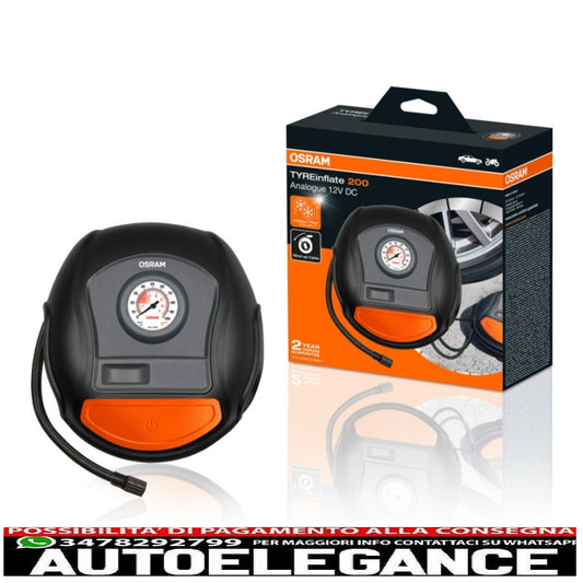 Osram gonfiatore per pneumatici tyreinflate 200 oti200
