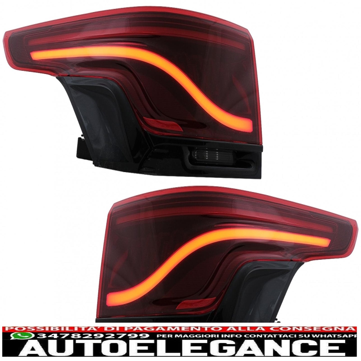 Glohh LED Light Bar Rear Lights Fit For Range Rover Sport L494 (2013-2022) GL-5 Static