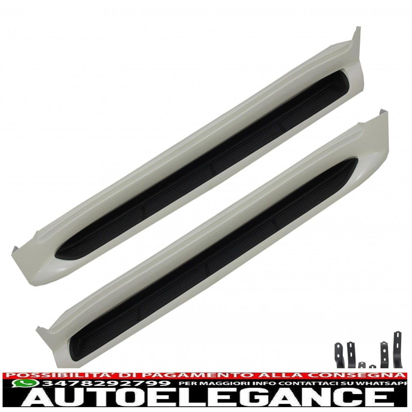 Pedane laterali adatte per Toyota Land Cruiser FJ200 Facelift (2015-up) design OEM