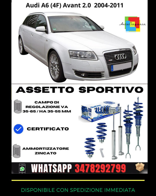 🔥Assetto sportivo ADATTO PER Audi A6 (4F) avant 2.0 TDI 2004-2011🔥