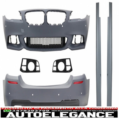 complete body kit suitable for bmw f10 5 series (2014-2017) restyling lci m-technik design