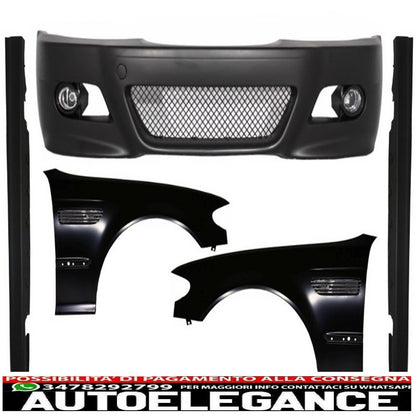 body kit suitable for bmw e46 (2001-2004) 3 series limousine touring m3 design