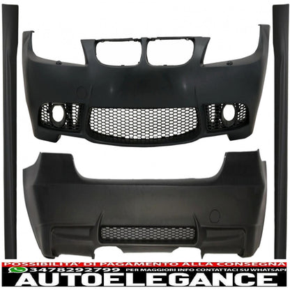 complete body kit without pdc suitable for bmw 3 series e90 lci facelift 2008-2011 m3 design 