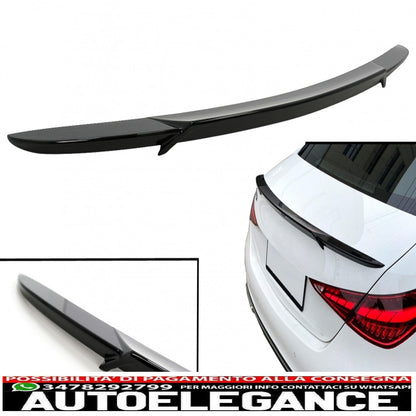 Boot Spoiler Suitable for Mercedes C-Class W206 Limousine (2021 onwards) Piano Black