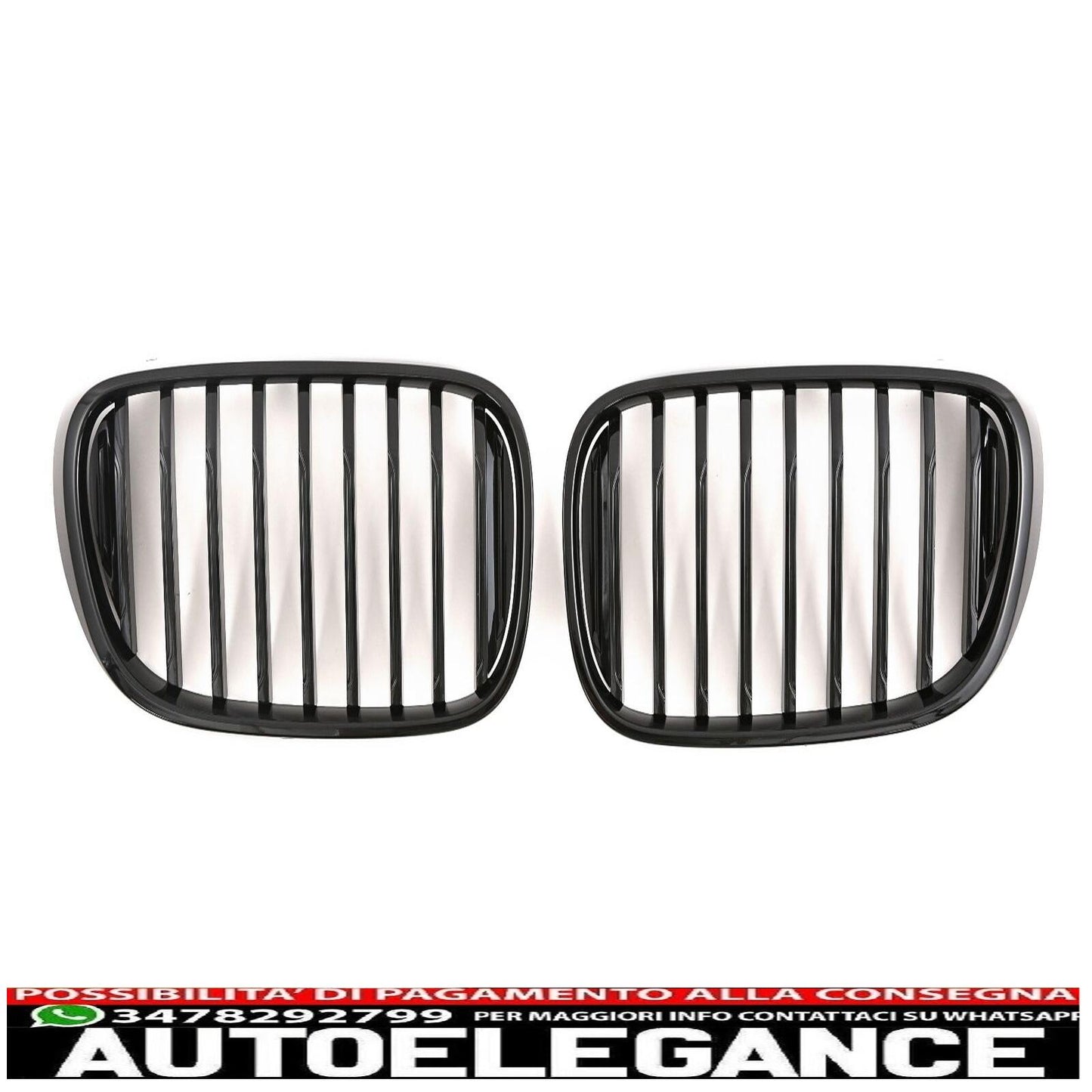 se ajusta a la parrilla deportiva bmw serie 7 pre-lci g11 g12 negro brillante