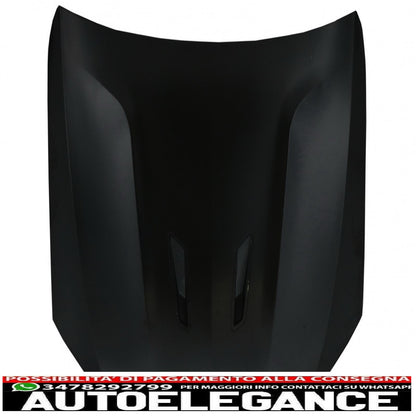 Cofano anteriore adatto per mercedes classe c w205 s205 c205 a205 (2014-up) gt design AUTOELEGANCERICAMBI