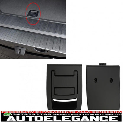 Rear Trunk Inner Mat, Handle Mat Black, Fit For BMW 5 Series E61 (2003-2010) X5 E70 (2007-2013) X6 E71 E72 (2008-2015)