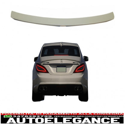 trunk spoiler suitable for mercedes cls class limousine w218 (2010-2018).