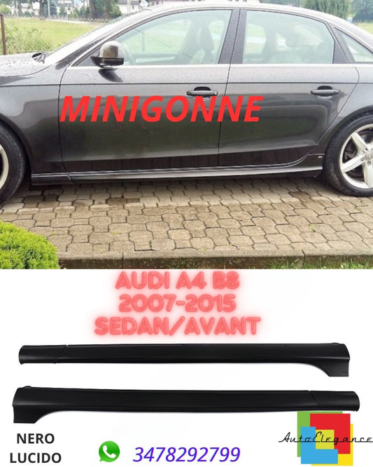 ✨✨SKIRT SUITABLE FOR Audi A4 B8 2007-2015 Sedan/Avant✨✨ 