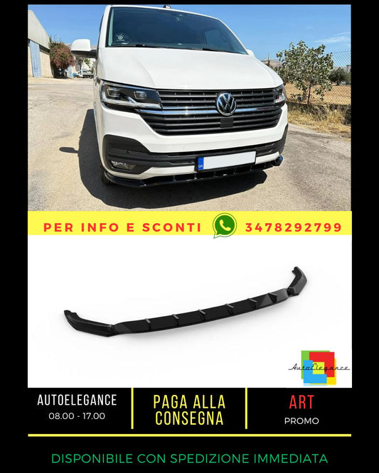 ✨SPLITTER SUITABLE FOR V.2 Volkswagen T6.1 standard bumper✨