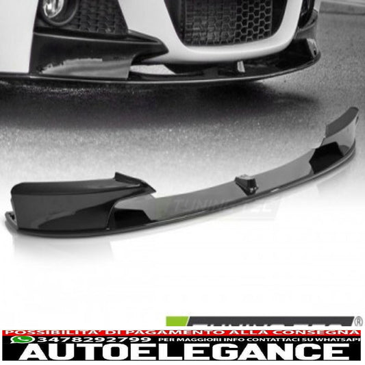 spoiler anteriore performance style nero lucido adatto per bmw f30/f31 11-