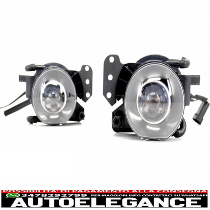 Fog lights suitable for bmw 3 series e90 e91 coupe cabrio e92 e92 5 series e60 e61