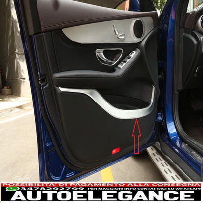 telaio cromato barre ornative rivestimento porta per mercedes x253 classe glc-mostra il titolo originaletesto originalechromrahmen zierleisten türverkleidung für mercedes x253 glc-klasse