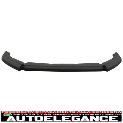 Front Bumper Lip Extension Spoiler Fit For Ford Puma (2019-up) Black 