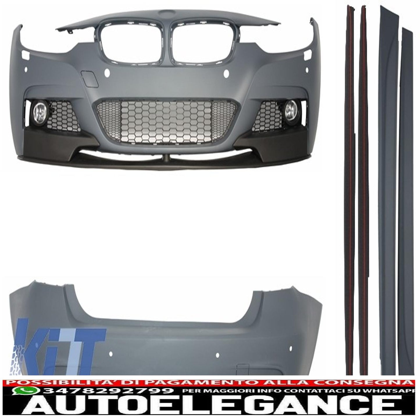 complete body kit suitable for BMW F30 (2011-up) m-performance design 