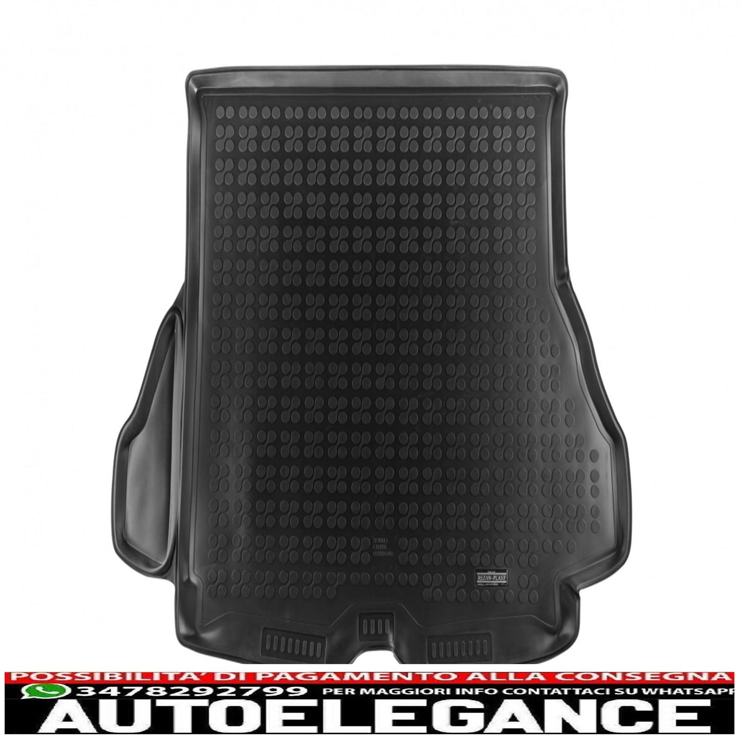 Rubber boot mat suitable for renault laguna ii grandtour / station wagon (2001-2007)