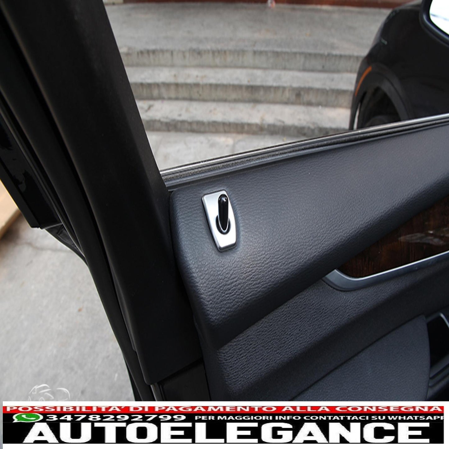 chiusura porta anelli tuning cromo opaco per bmw x5 f15 x6 f16-mostra il titolo originaletesto originaletürverriegelung ringe tuning chrom matt für bmw x5 f15 x6 f16 AUTOELEGANCERICAMBI